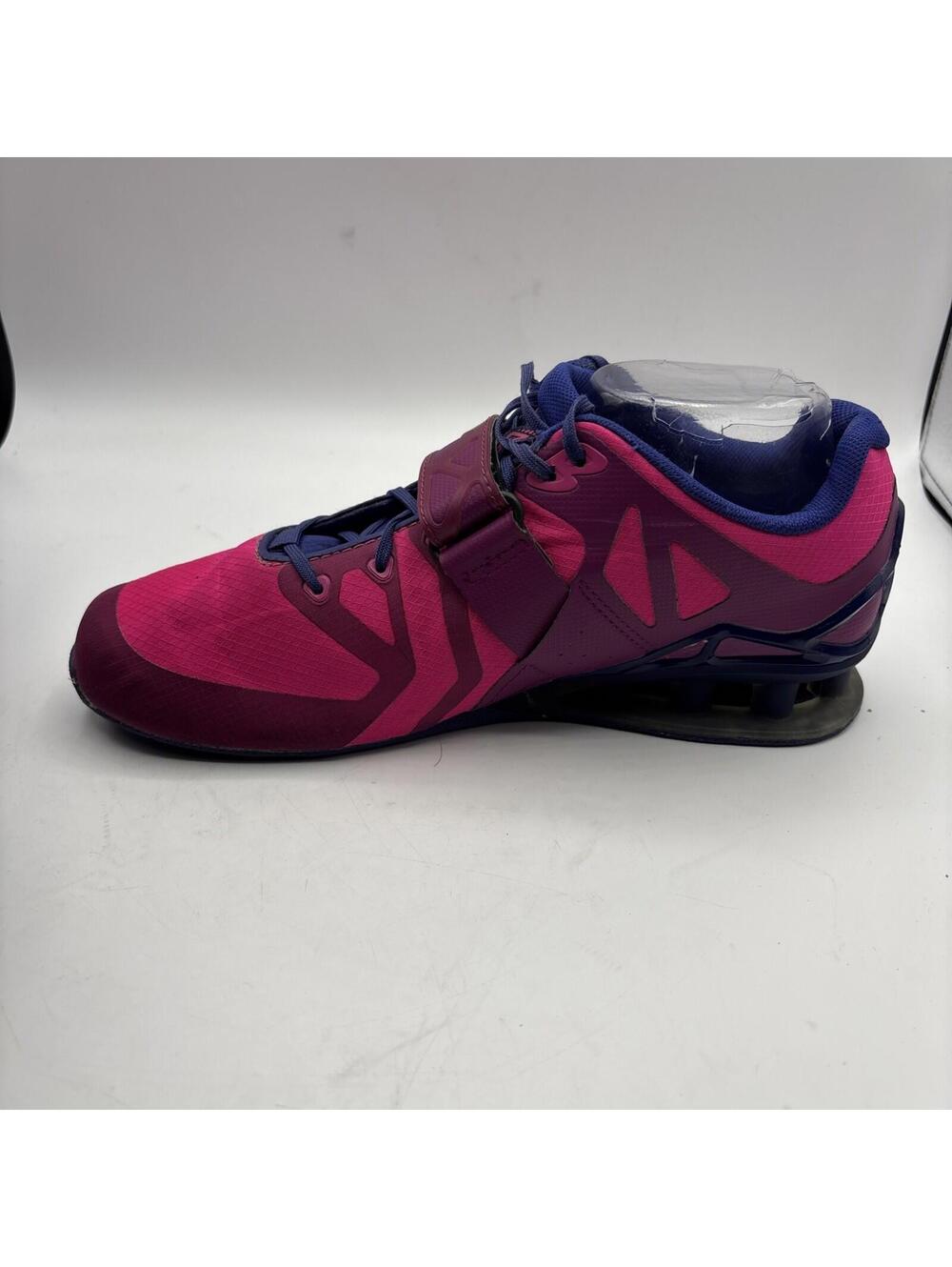Inov-8 Fastlift 335 Woman's Weightlifting Shoes Pink/Purple Size 8.5 - Picture 7 of 10